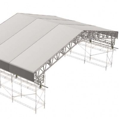 Scaffolding Aluminium Safety Temporary Roof Systems for weather protection