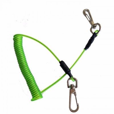 Different color Coil retractable  Safety scaffold spanner lanyard tools Rope